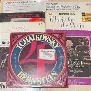 Bundle of 8 Classical music Vinyl Records